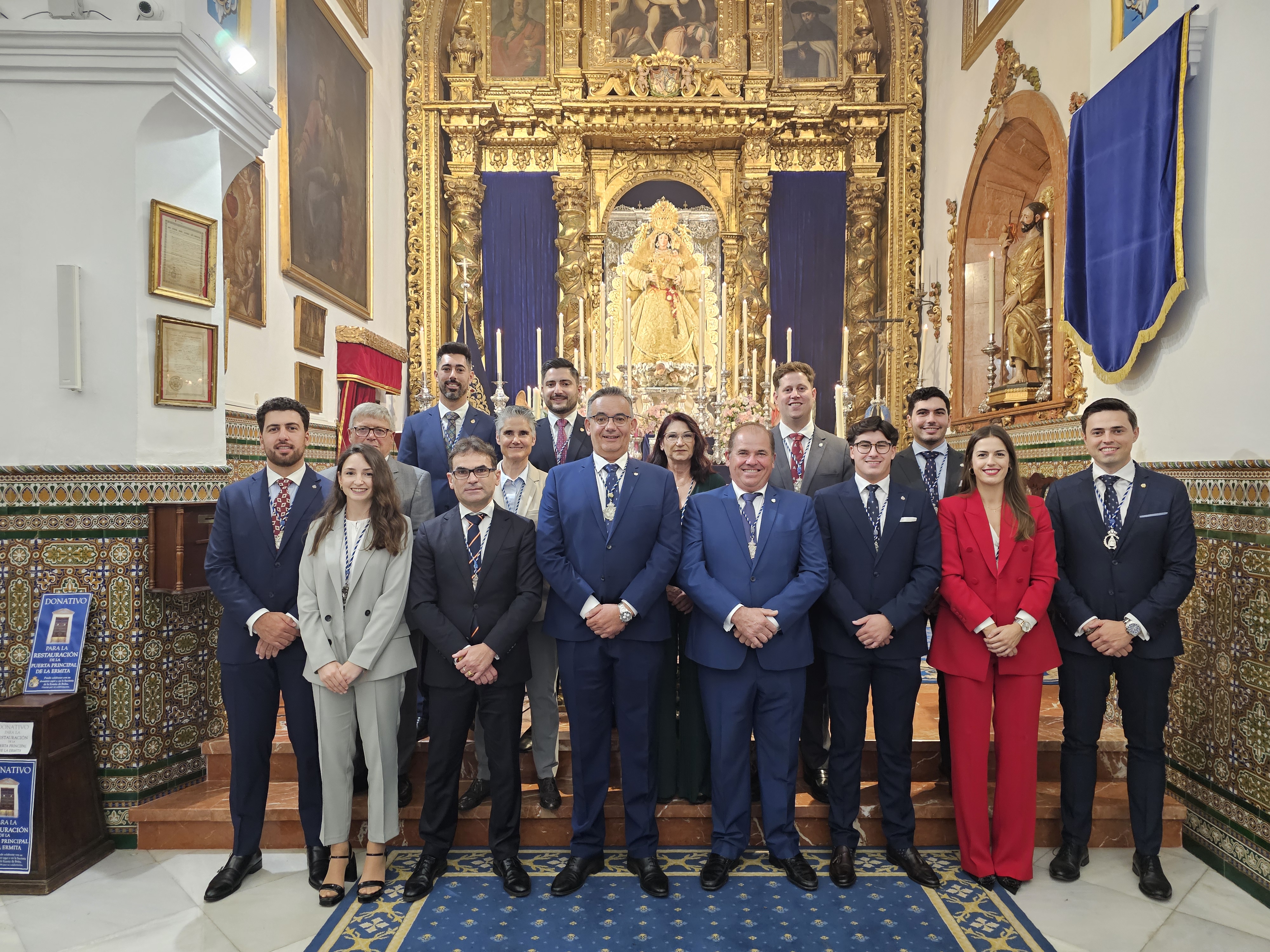 Fotografía de la toma de posesión de la actual Junta de Gobierno. 12-10-2024